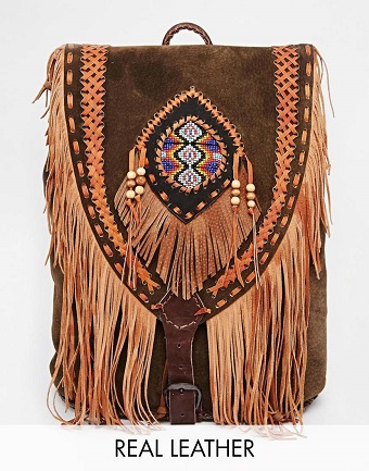 Fringed-Hand-Crafted-Leather-Backpack