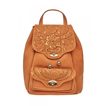 handpainted-backpack-camel-lace