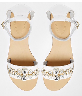 Oasis-Crystal-Embellished-Two-Part-Flat-Sandals