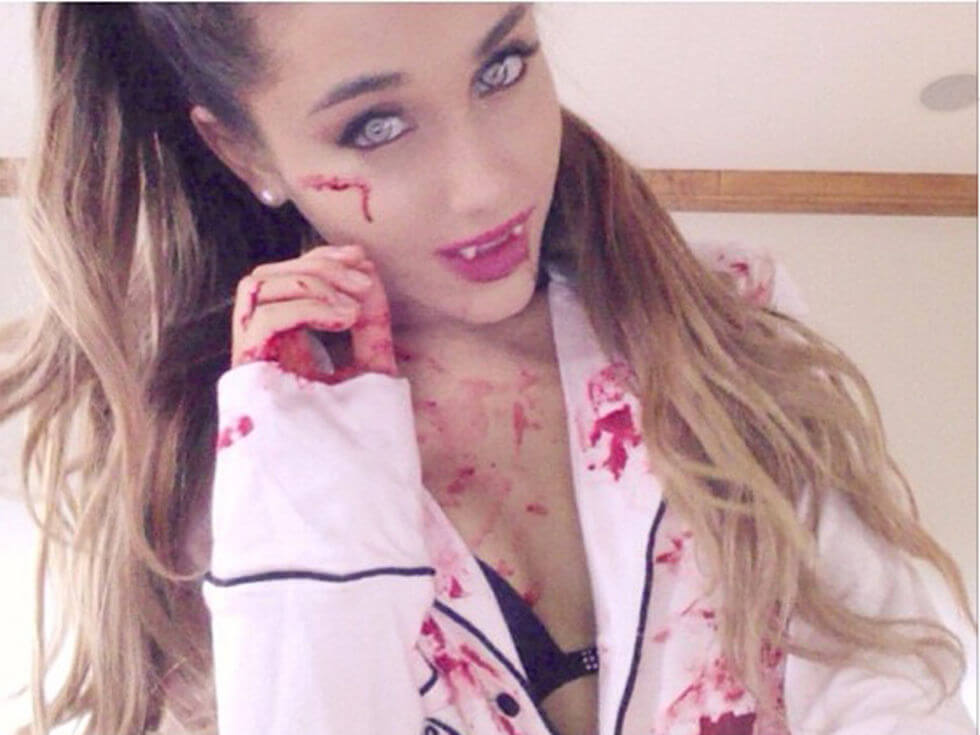Ariana Grande as a Vampire