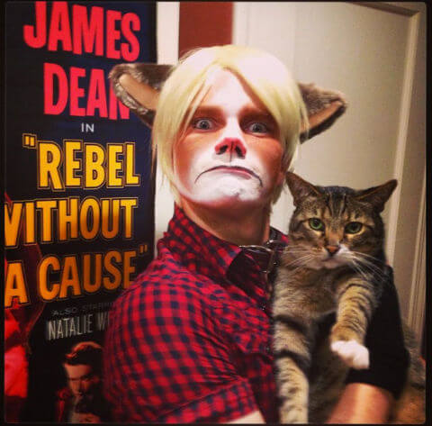 Chris Colfer As Grumpy Cat