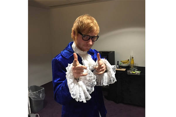 Ed Sheeran As Austin Powers