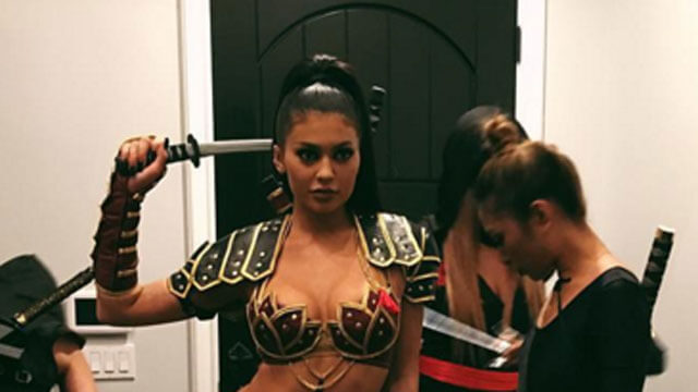 Kylie Jenner as a Warrior Princess