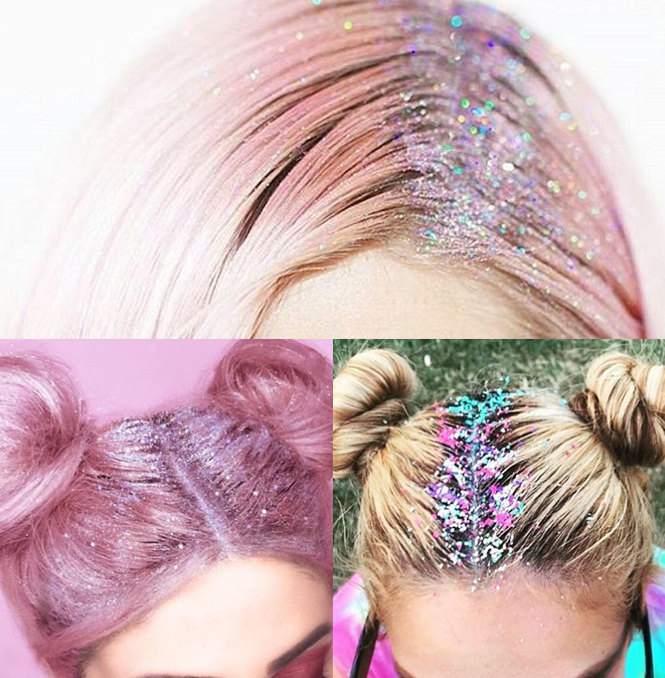 glitter roots