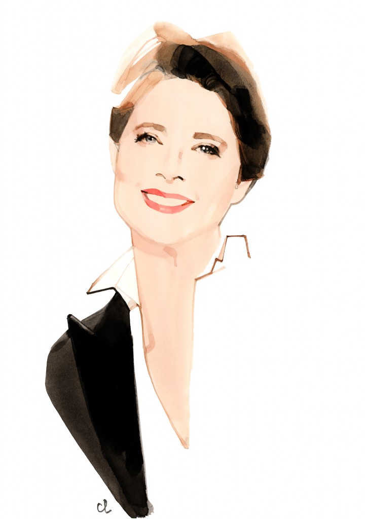 Isabella Rossellini - (c) Marc-Antoine Coulon for Lancôme