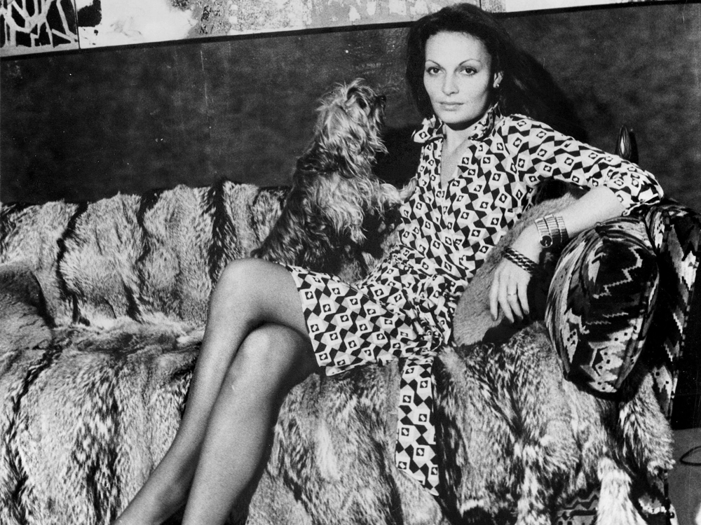 Mandatory Credit: Photo by ADC/REX (46910a) DIANE VON FURSTENBERG VARIOUS - 1973