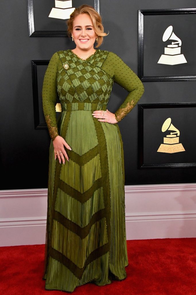 LOS ANGELES, CA - FEBRUARY 12: Singer Adele attends The 59th GRAMMY Awards at STAPLES Center on February 12, 2017 in Los Angeles, California. (Photo by Steve Granitz/WireImage)