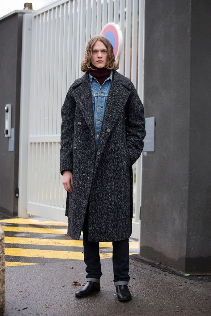 Street Style : Paris Fashion Week - Menswear Fall/Winter 2016/2017 : Day Five